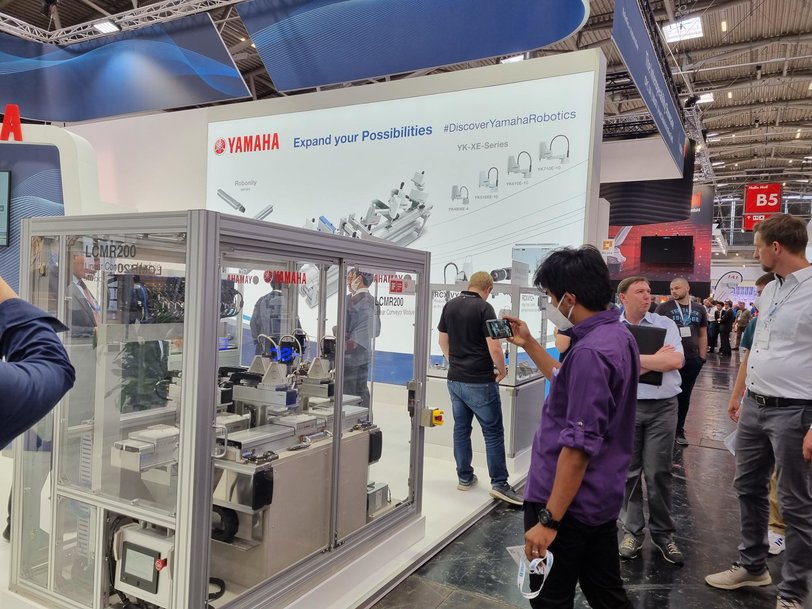 Yamaha propose une automatisation flexible et abordable face aux nouveaux défis industriels au salon Automatica 2022